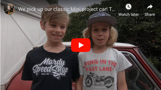 We pick up our 67 Mini project car [TPHK Ep 02]