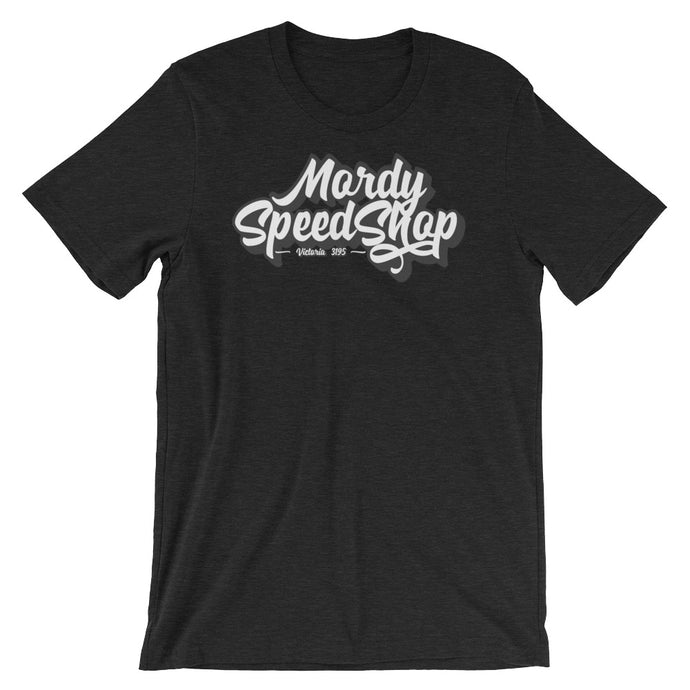 Mordy Speed Shop Original T Shirt Adult