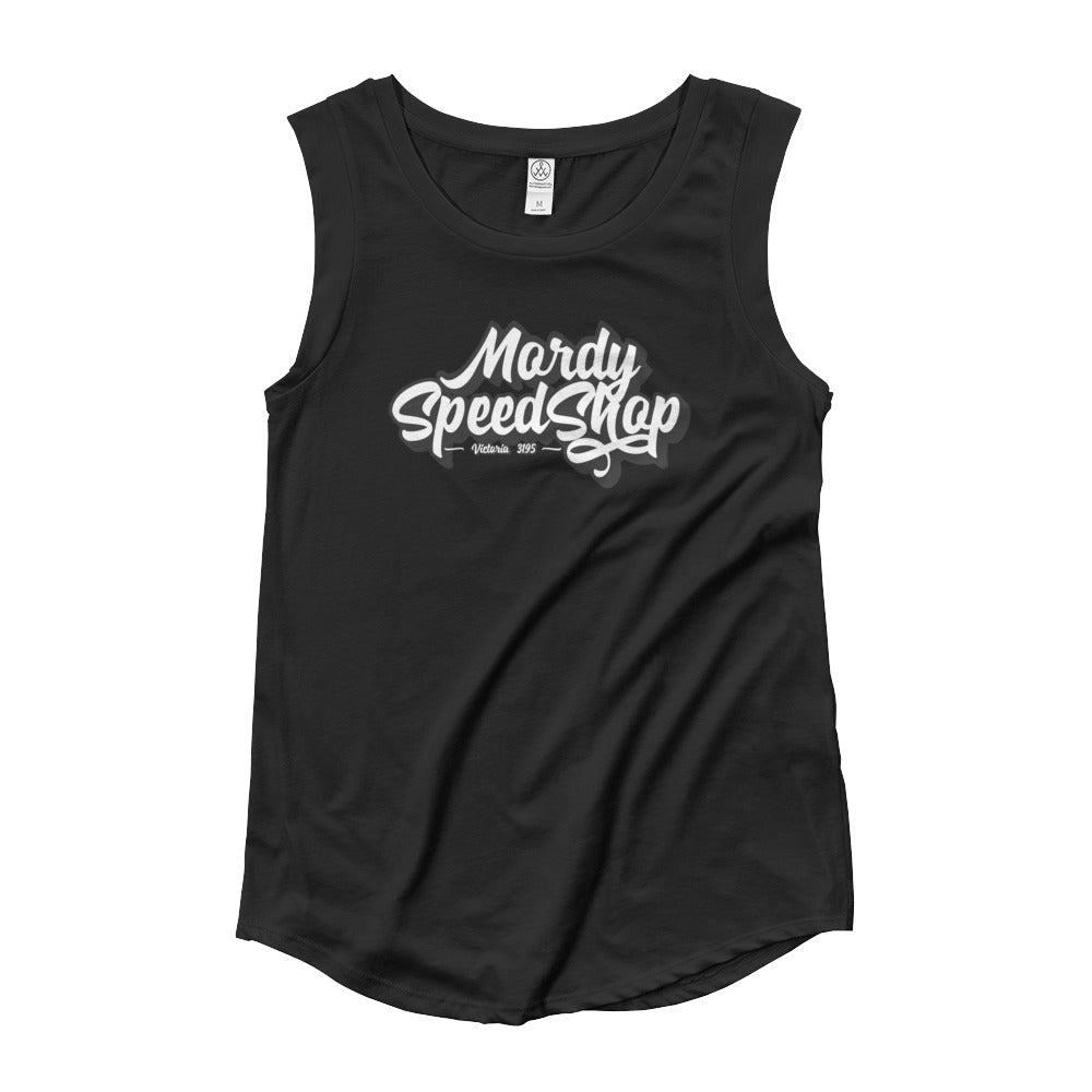 Mordy Speed Shop Ladies’ Sleeveless T-Shirt