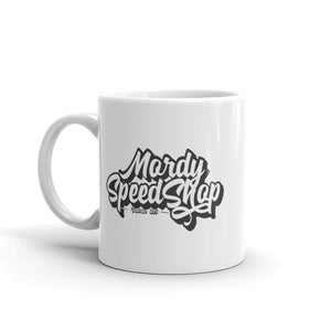 Mordy Speed Shop But First Coffee Mug